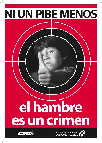 Lee más sobre el artículo El Hambre es un Crimen