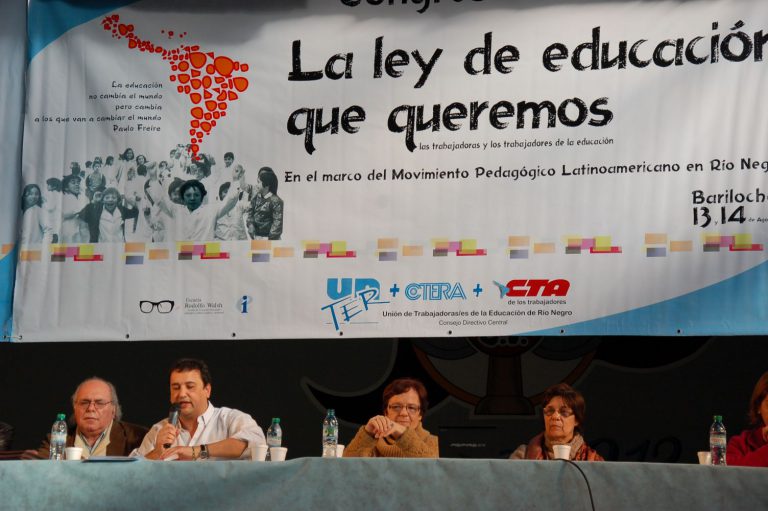 Lee más sobre el artículo Congreso Educativo: Tenemos la posibilidad histórica de plasmar en una ley el derecho social a la educación y los derechos de los trabajadores