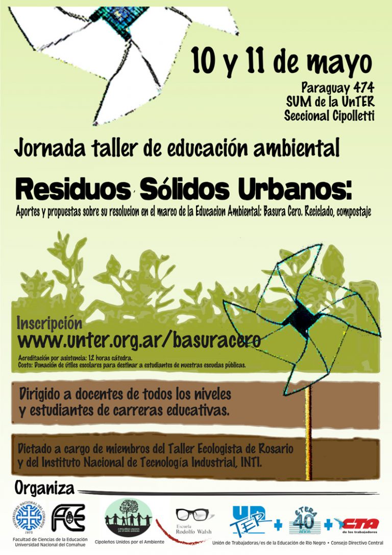 Lee más sobre el artículo Residuos Sólidos Urbanos: Aportes y propuestas sobre su resolución en el marco de la Educación Ambiental:  Basura Cero. Reciclado, compostaje