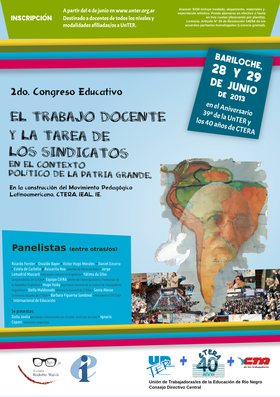 En este momento estás viendo Invitación al Segundo Congreso Educativo