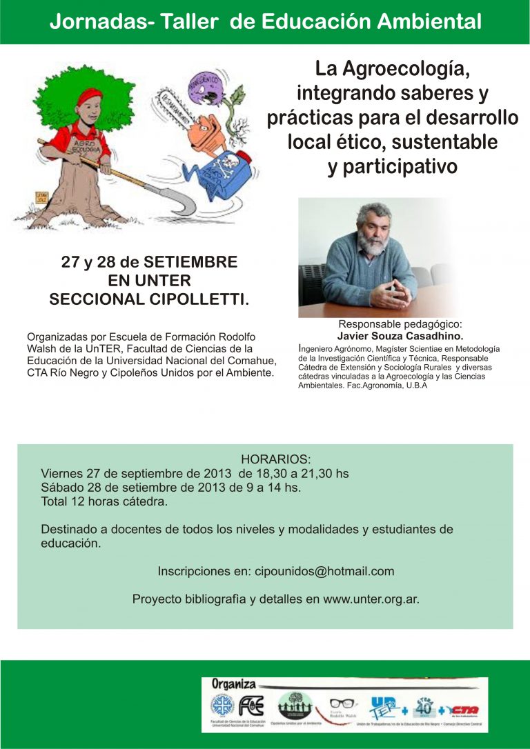 Lee más sobre el artículo La Agroecología, integrando saberes y prácticas para el desarrollo local ético, sustentable y participativo