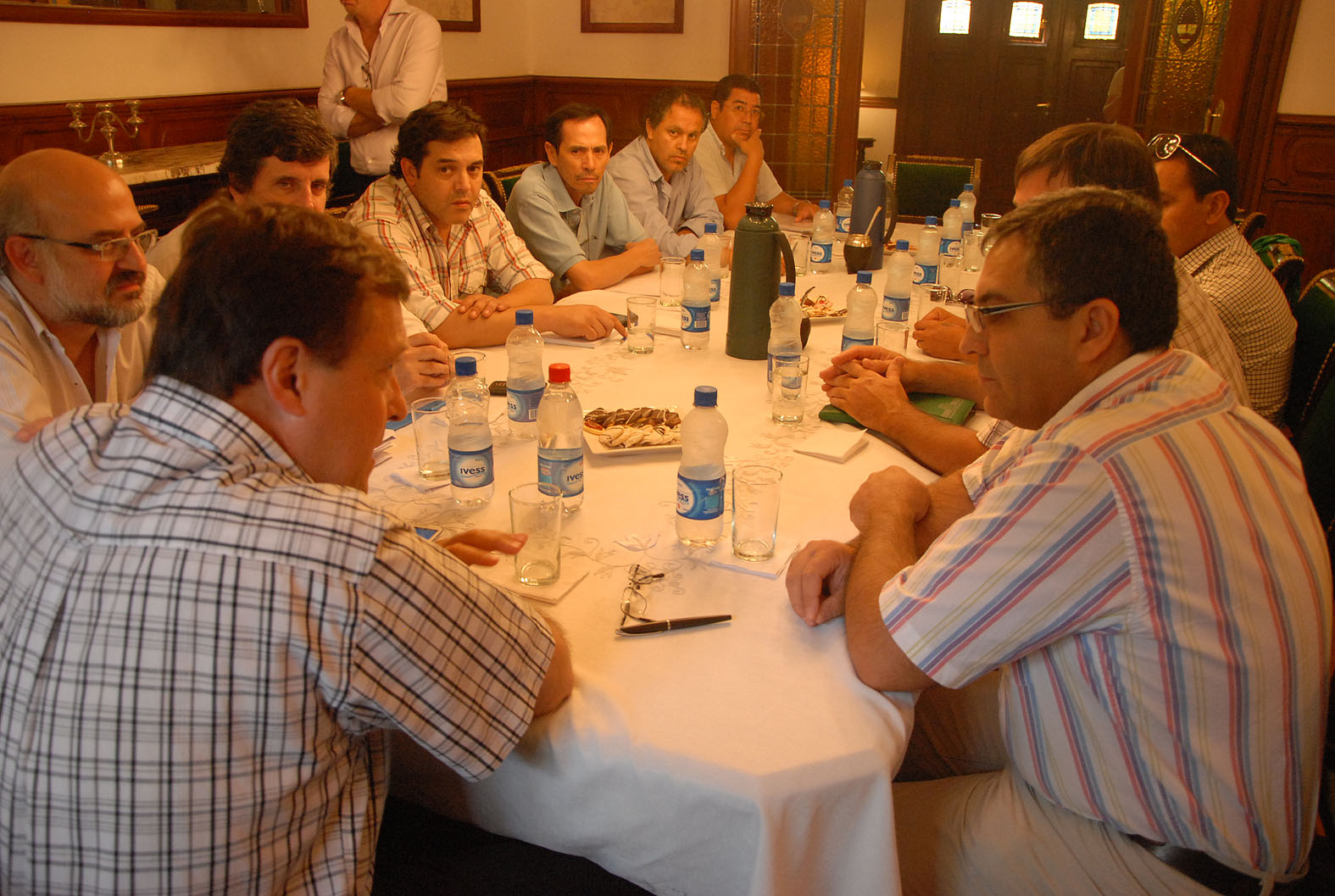 En este momento estás viendo Primer encuentro de la nueva conducción con el gobierno