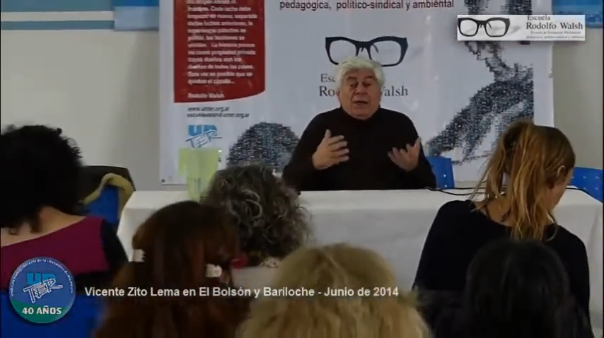 Lee más sobre el artículo Vicente Zito Lema en Bariloche y El Bolsón