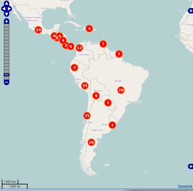 En este momento estás viendo Mapa de Conflictos Mineros en América Latina