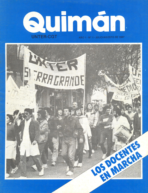 Lee más sobre el artículo Quimán. Año 1 – Nº1 – Julio – Agosto 1987