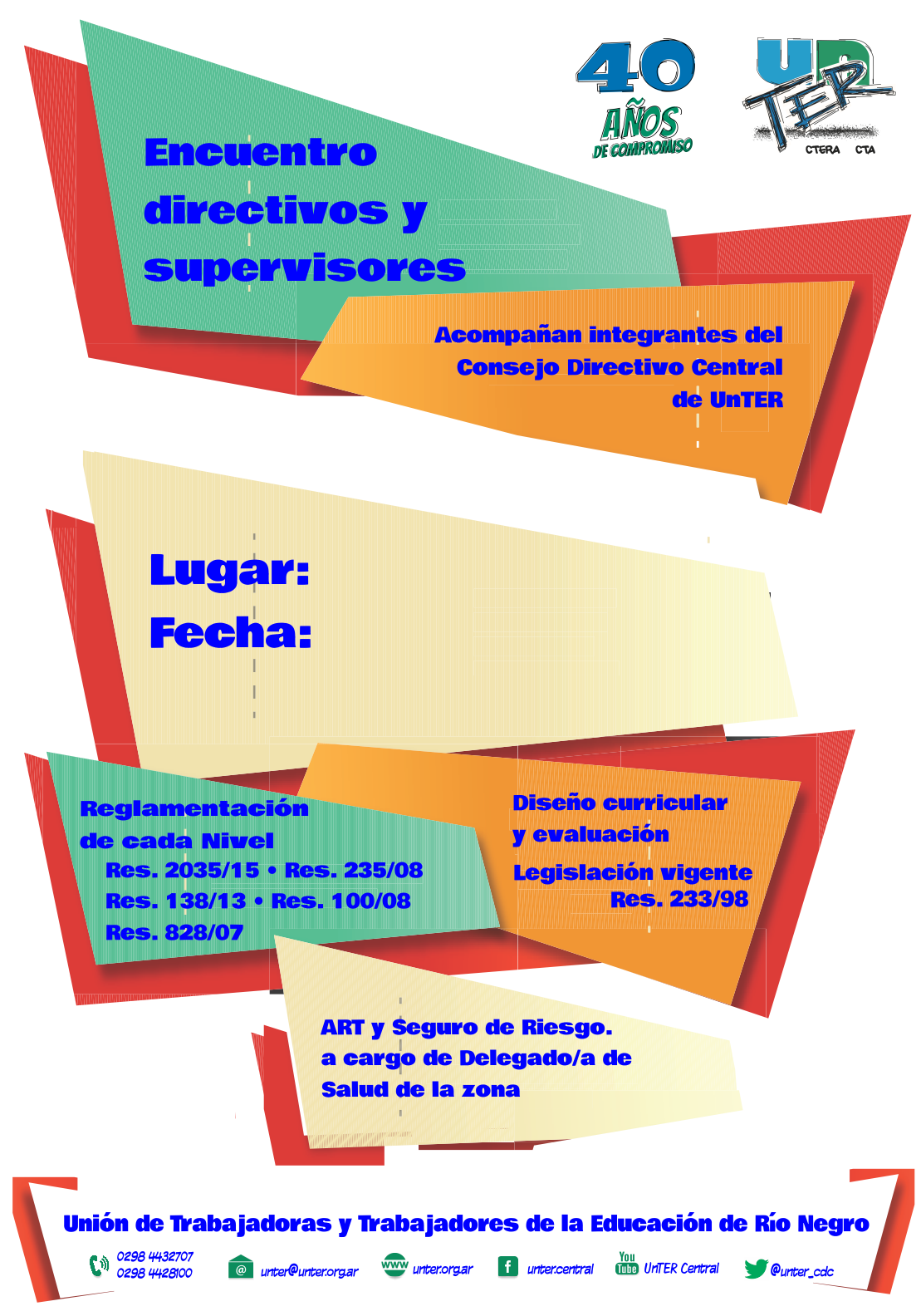 Lee más sobre el artículo Encuentros con equipos directivos y supervisores/as