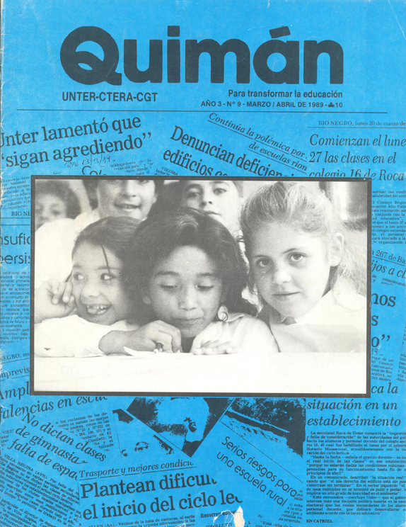 Quimán - Año 3 - Nº9 - Marzo - Abril 1989 - TAPA