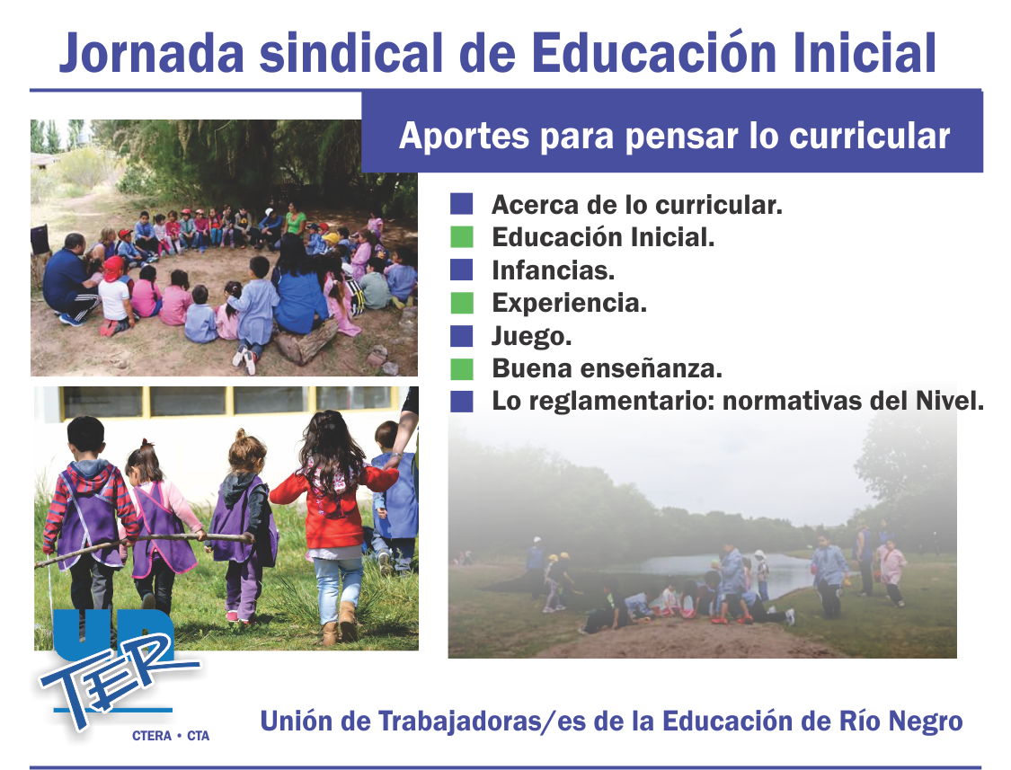 En este momento estás viendo Jornada sindical de Educación Inicial: Aportes para pensar lo curricular