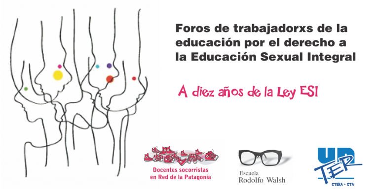 Lee más sobre el artículo Foro de trabajadores y trabajadoras de la educación por el derecho a la Educación Sexual Integral
