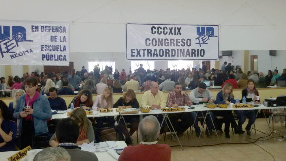 En este momento estás viendo Comenzó a sesionar el Congreso que definirá un plan de lucha