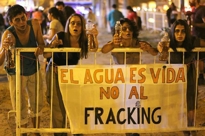 En este momento estás viendo No al Fracking en la Fiesta de la Manzana