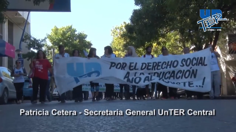 Lee más sobre el artículo La UnTER marchó en toda la provincia