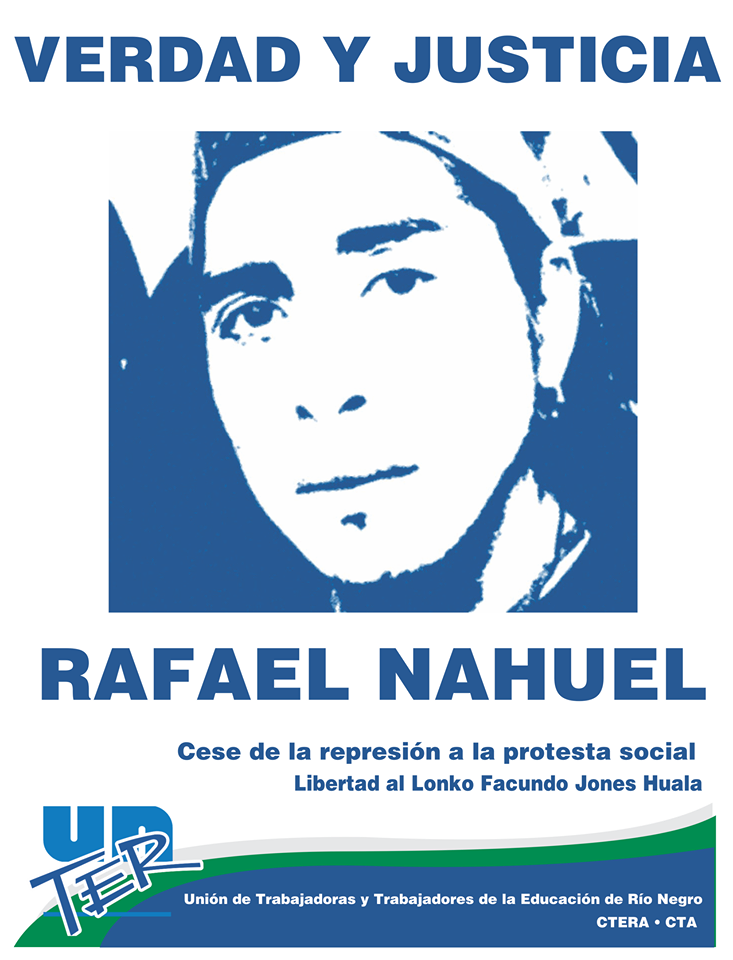 En este momento estás viendo A un mes de su asesinato seguimos exigiendo Justicia por Rafael Nahuel