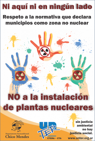 Lee más sobre el artículo NO a la instalación de plantas nucleares. Ni aquí ni en ningún lado