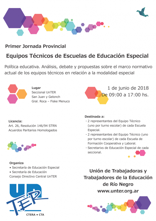 En este momento estás viendo Primer jornada provincial de Equipos Técnicos de Escuelas de Educación Especial