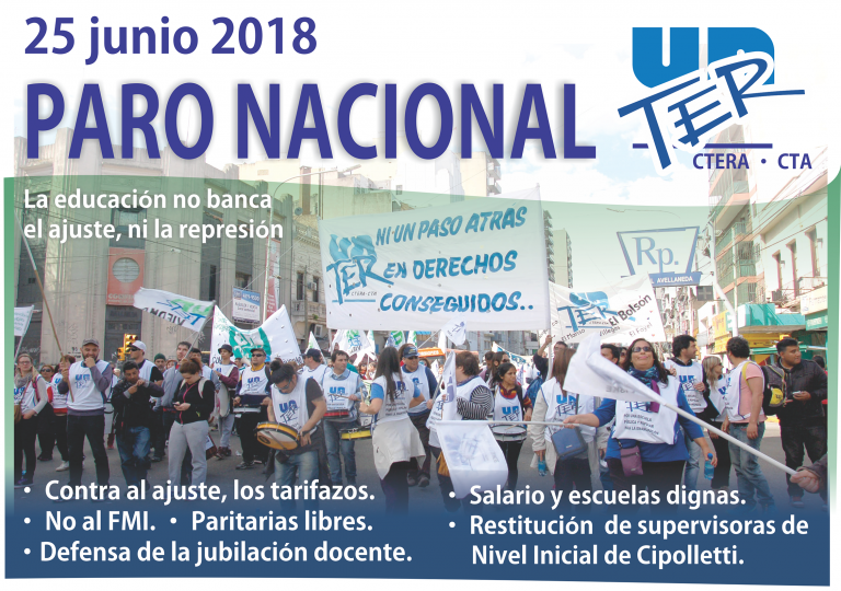 Lee más sobre el artículo 25 de junio Paro Nacional