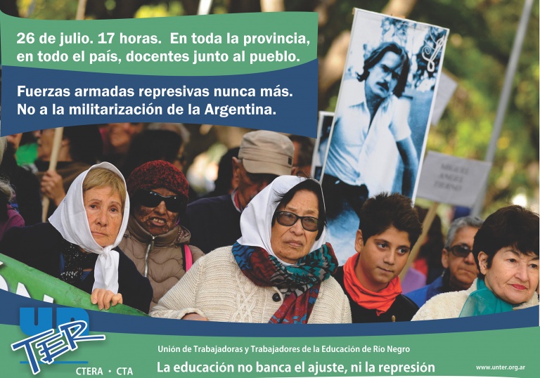 Lee más sobre el artículo Contra la Militarización de la Argentina
