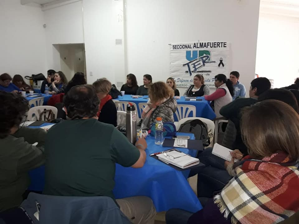 En este momento estás viendo Encuentro provincial de escuelas de formación cooperativa y laboral en UnTER Almafuerte