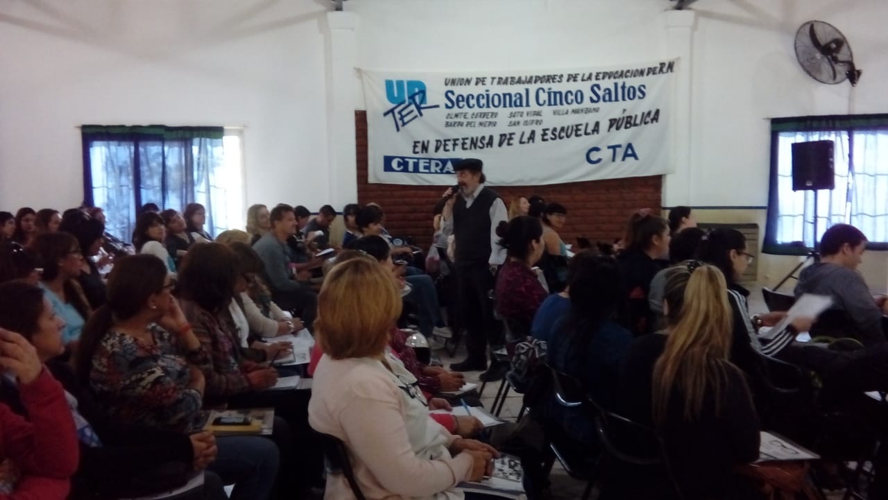 En este momento estás viendo Taller Matrices deseantes del Aprendizaje, en Cinco Saltos