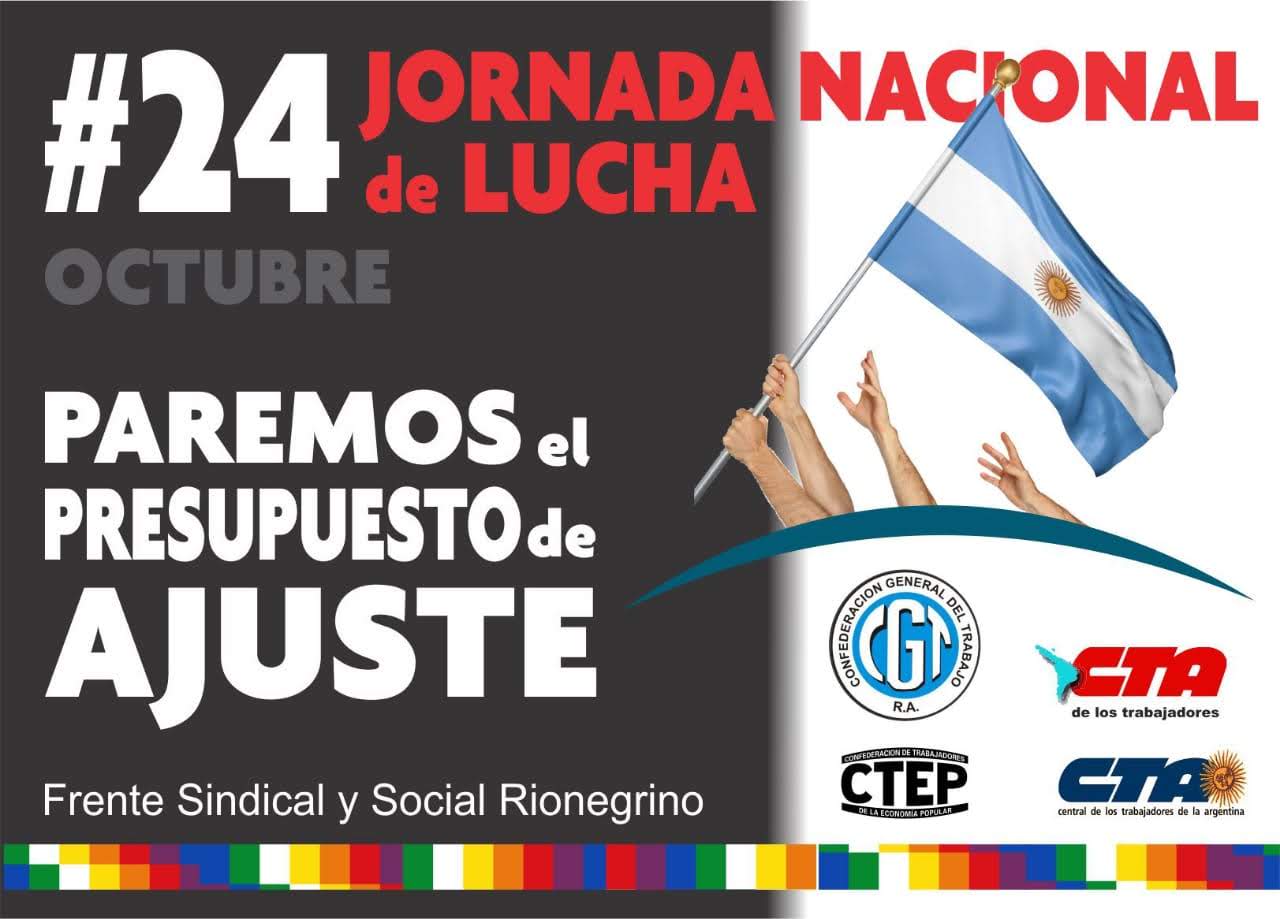 En este momento estás viendo 24/10 Paro Nacional Docente-Jornada Nacional de Lucha