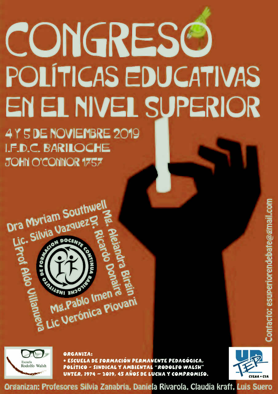 En este momento estás viendo Congreso políticas educativas de Nivel Superior en la actualidad