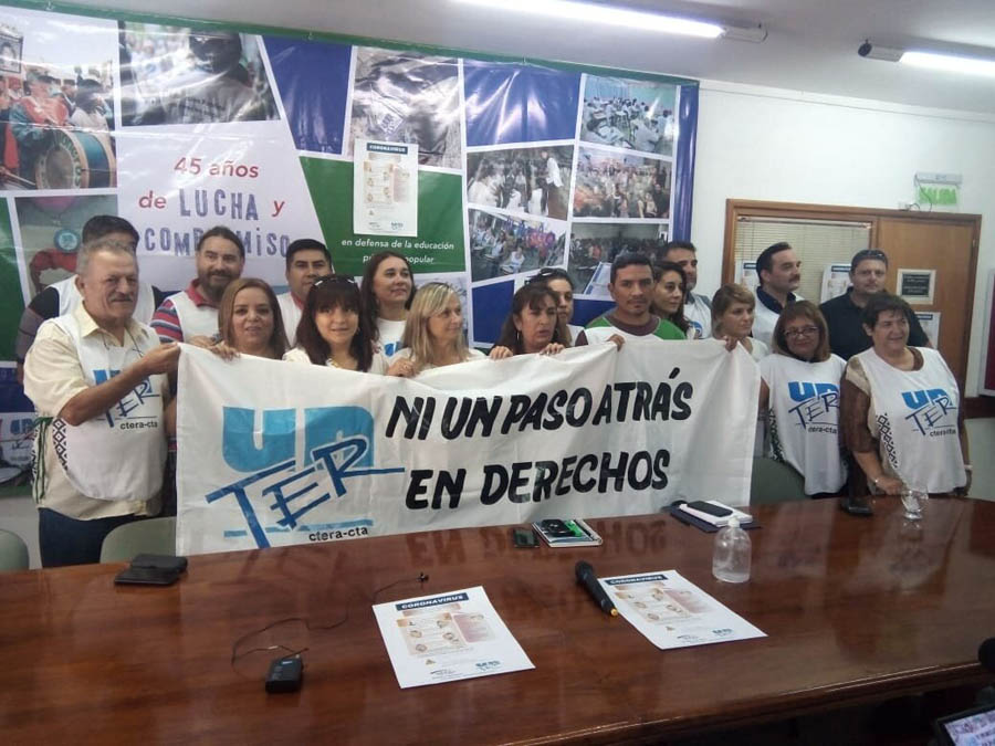 En este momento estás viendo UnTER exige que se regule por normativa la suspensión de clases