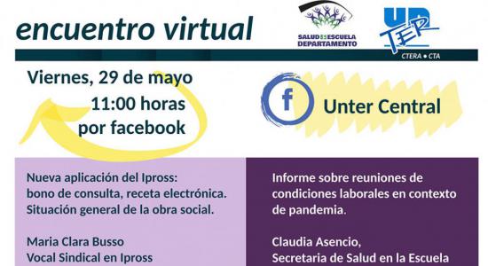 En este momento estás viendo Conferencia virtual, Departamento de Salud