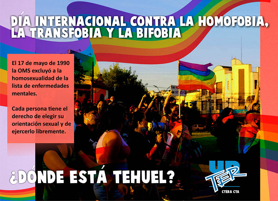 En este momento estás viendo 17 de mayo: Día Internacional contra la Homofobia, la Transfobia y la Bifobia