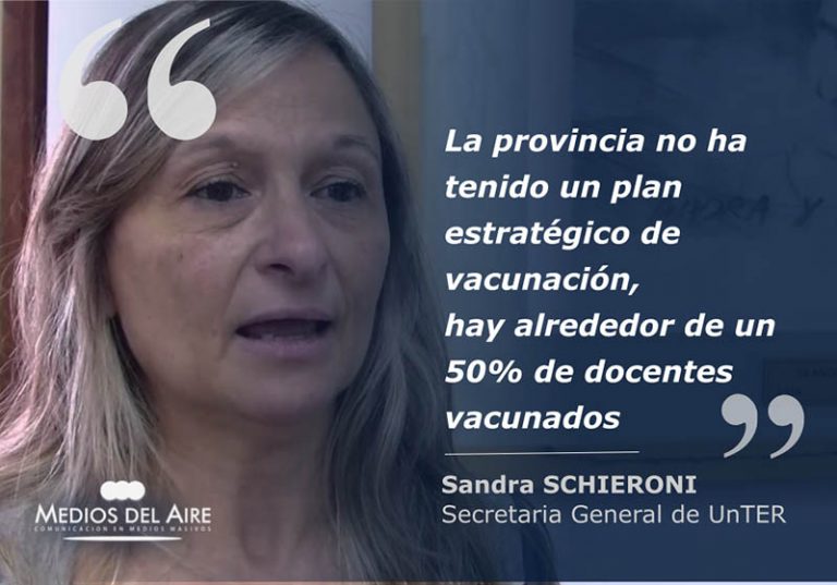 Lee más sobre el artículo Sandra Schieroni en entrevista radial