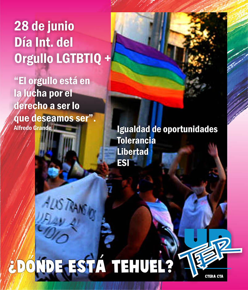 En este momento estás viendo 28 de junio: Día Internacional del Orgullo LGTBTIQ+