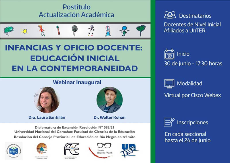 Lee más sobre el artículo Postítulo Actualización Académica “Infancias y Oficio Docente: Educación Inicial en la Contemporaneidad”