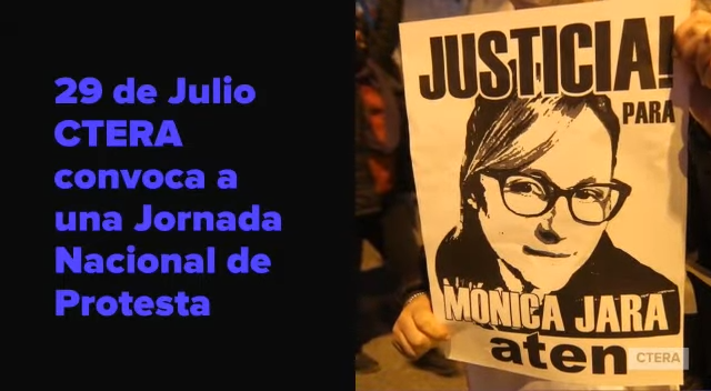 Lee más sobre el artículo 29 julio: Jornada Nacional de Protesta