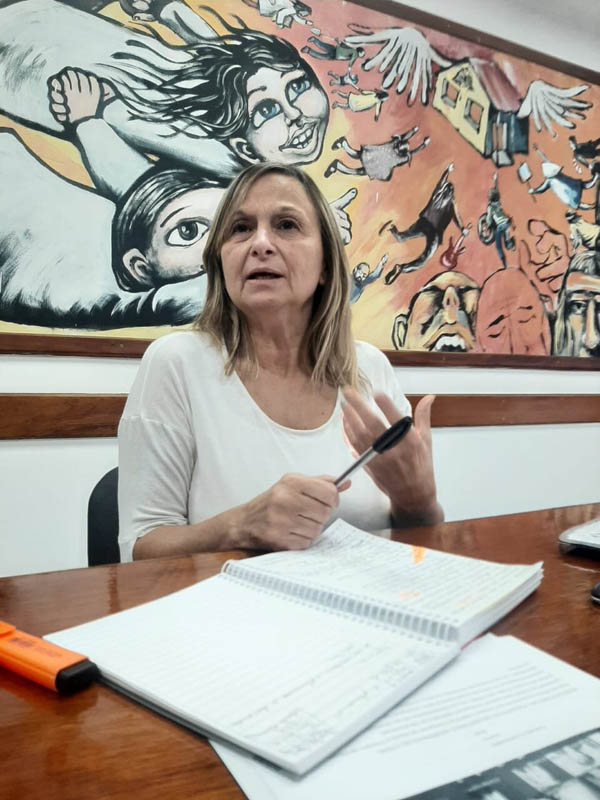 Lee más sobre el artículo Entrevista de radio a Sandra Schieroni, Secretaria General