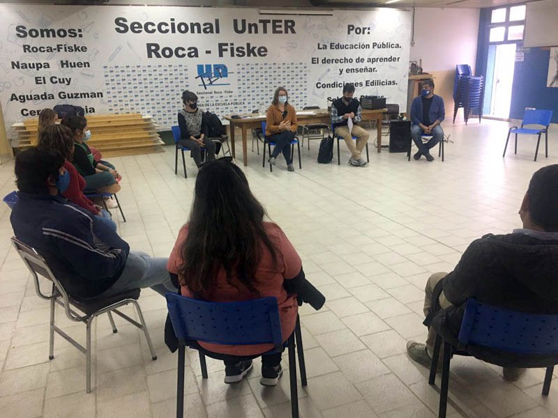 En este momento estás viendo Encuentro en Seccional Roca – Fiske Menuco con compañerxs de la modalidad Educación Especial