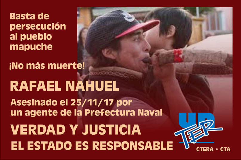 En este momento estás viendo 4 años del asesinato de Rafael Nahuel
