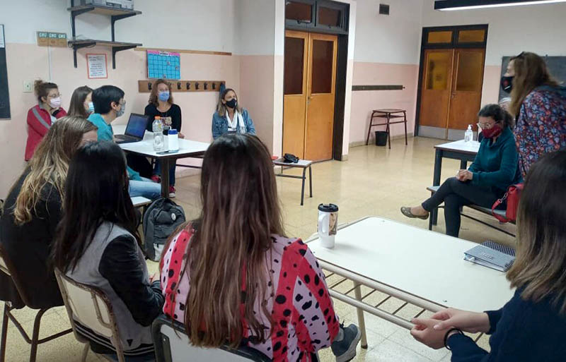 En este momento estás viendo Recorrida por establecimientos educativos de Río Colorado