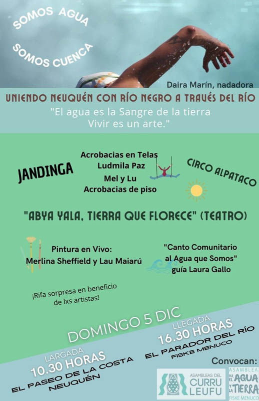 Lee más sobre el artículo “Travesía por el río Negro. Somos agua, somos cuenca”. Paren de contaminar