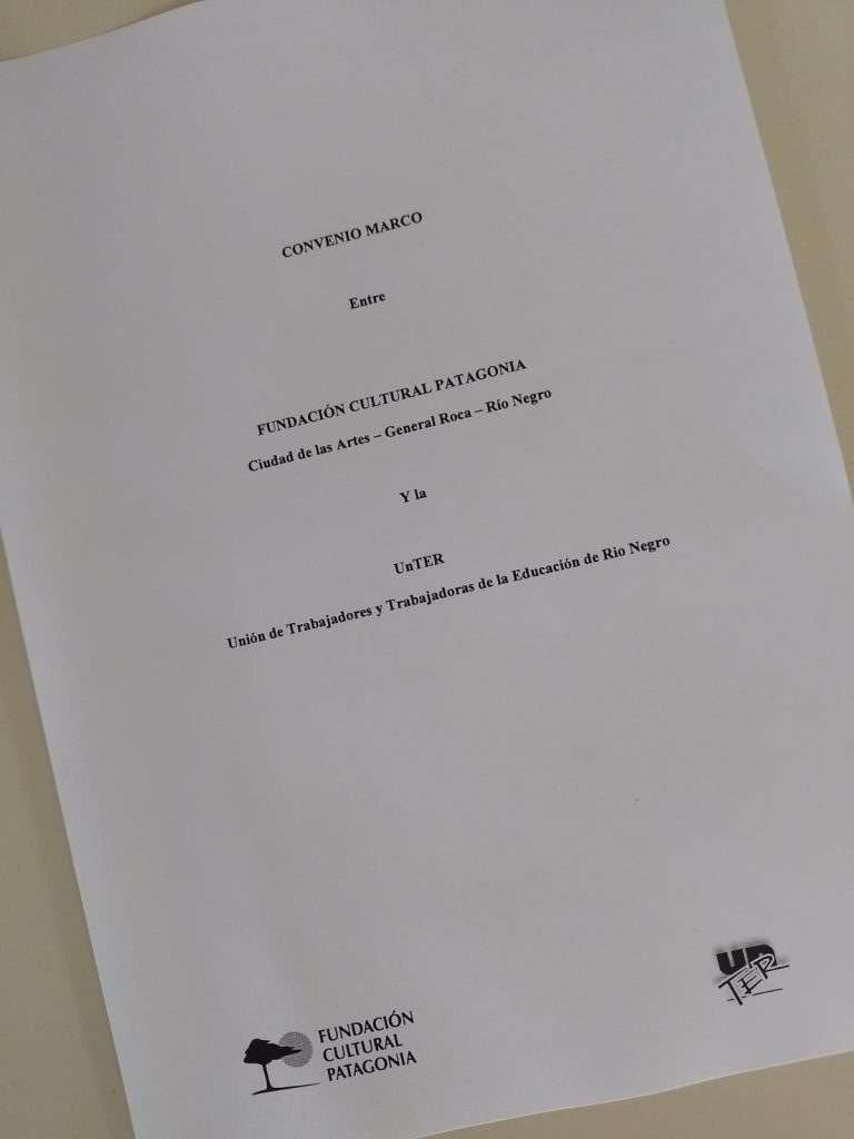 Lee más sobre el artículo UnTER firmó un convenio con la Fundación Cultural Patagonia