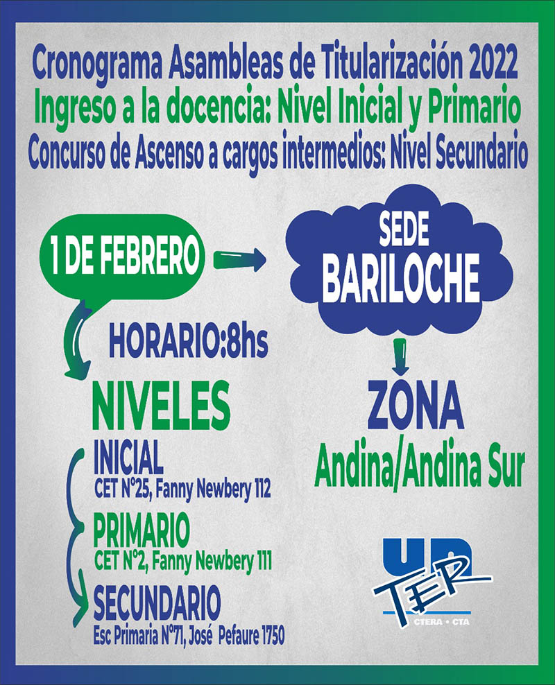 Lee más sobre el artículo Cronograma Asambleas Concurso de Ingreso y Ascenso