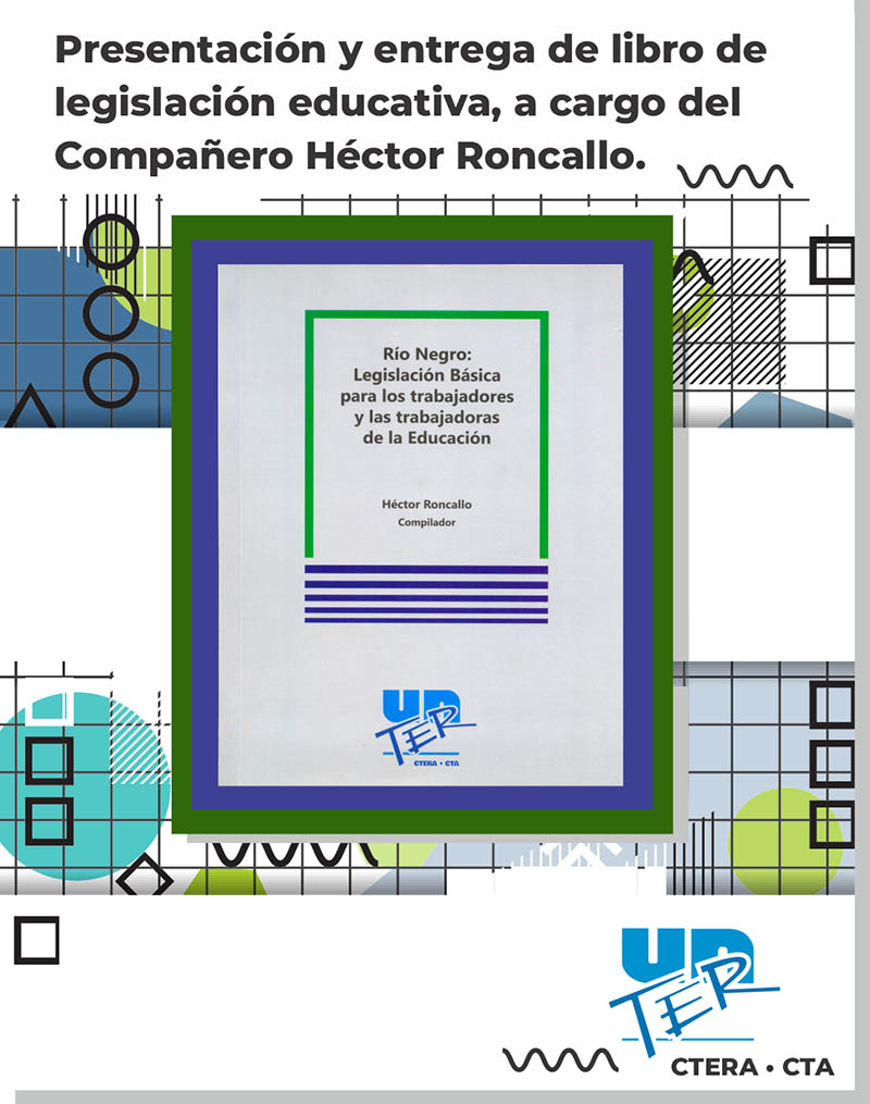 En este momento estás viendo Presentación y distribución de libro sobre legislación educativa