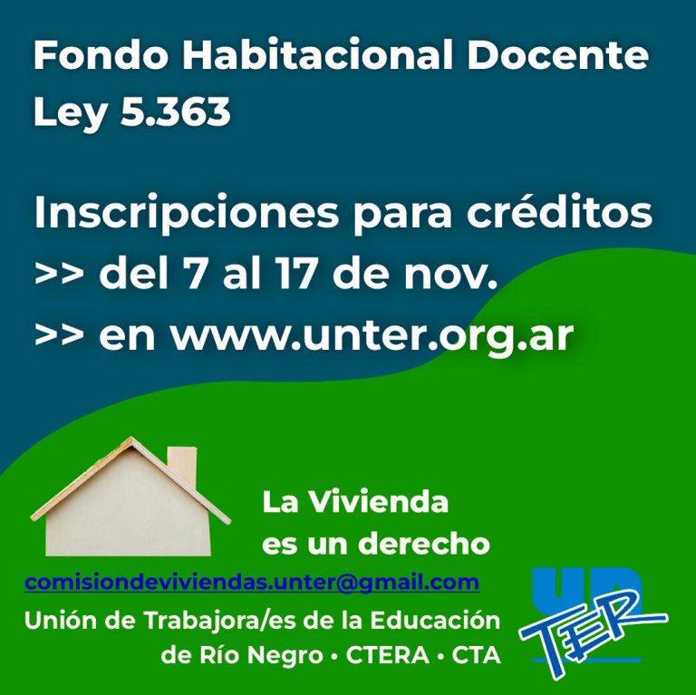 Lee más sobre el artículo Inscripciones para líneas crediticias del Fondo Habitacional Docente