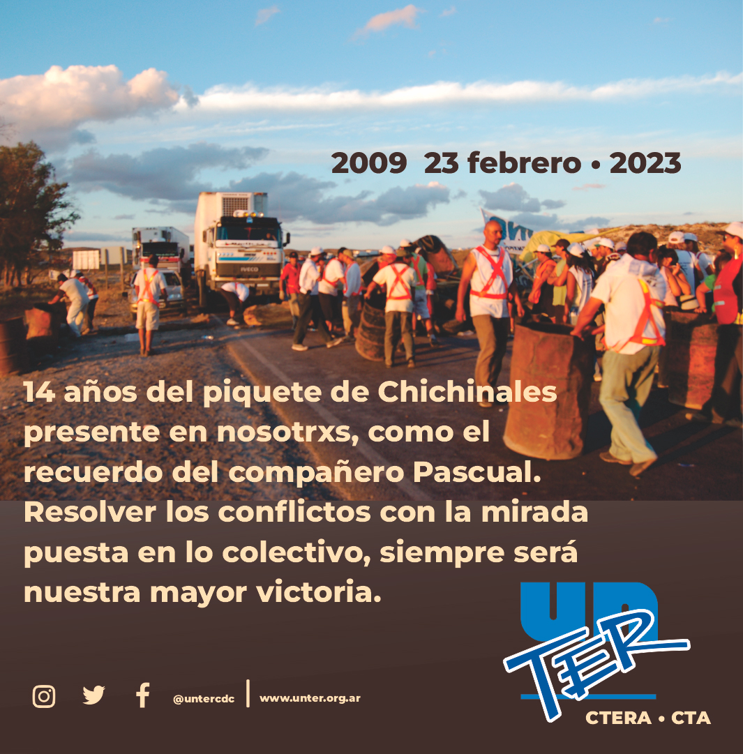 En este momento estás viendo 14 años del piquete en Chichinales