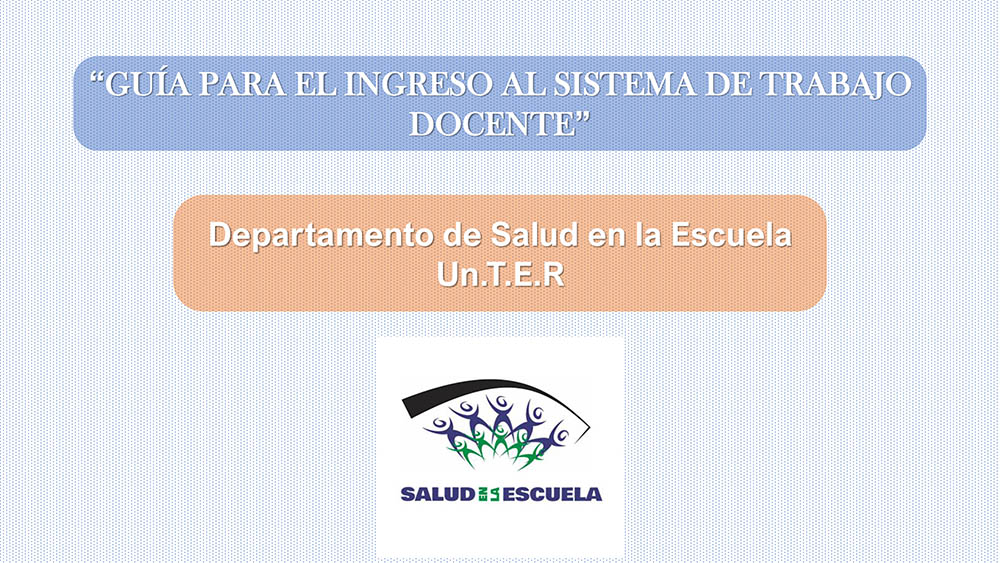 En este momento estás viendo Exámenes preocupacionales – Ingreso al Sistema de trabajo docente