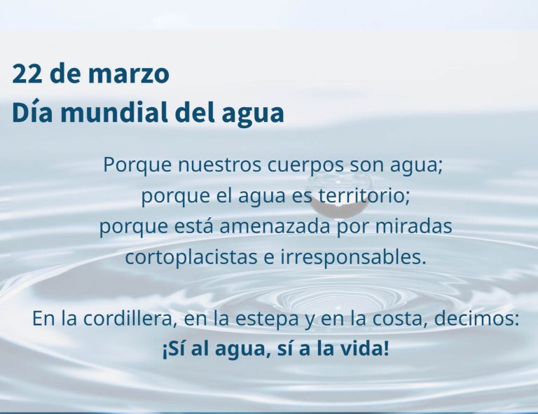 Lee más sobre el artículo Día Mundial del Agua