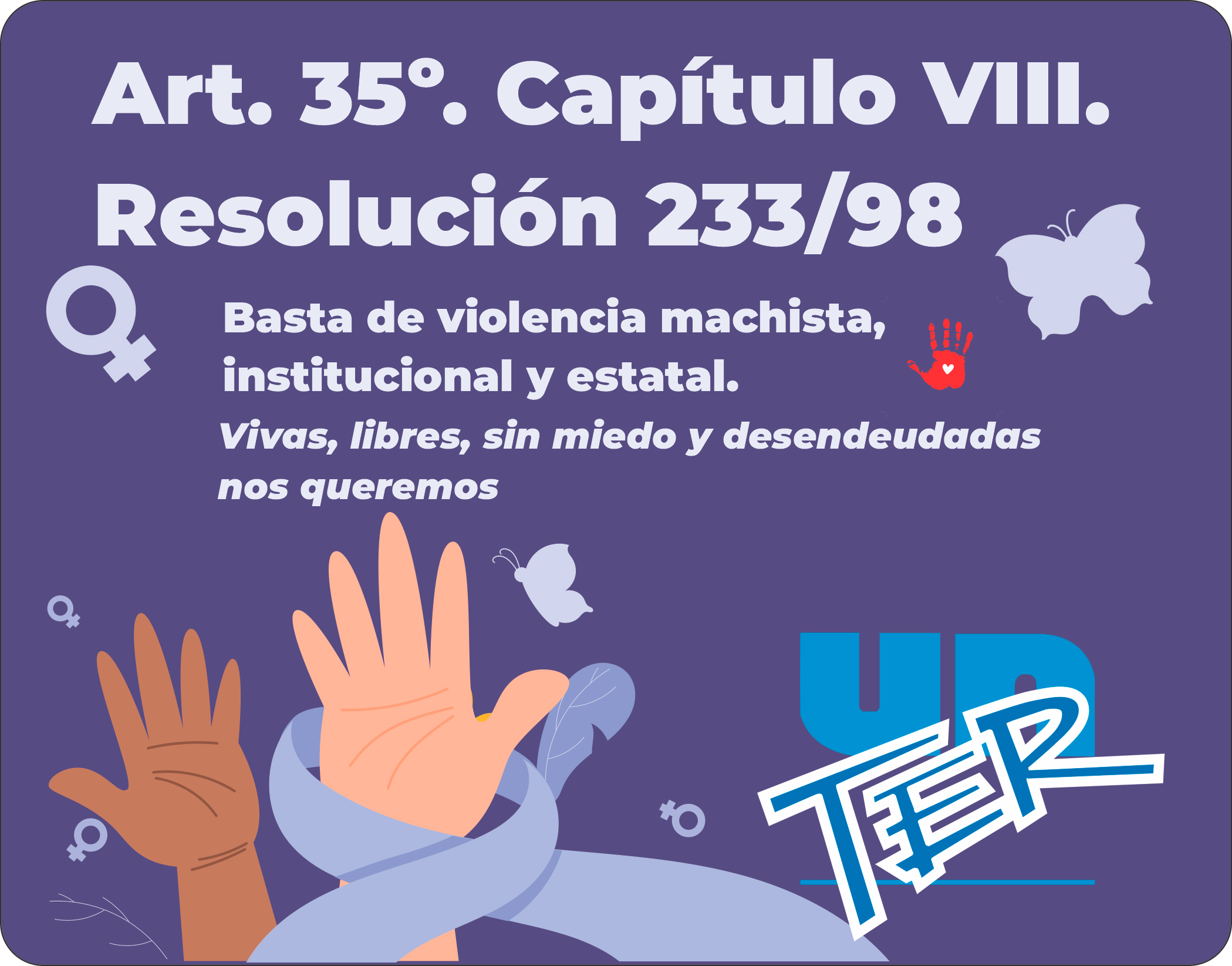 En este momento estás viendo Art. 35º. Capítulo VIII. Resolución 233/98