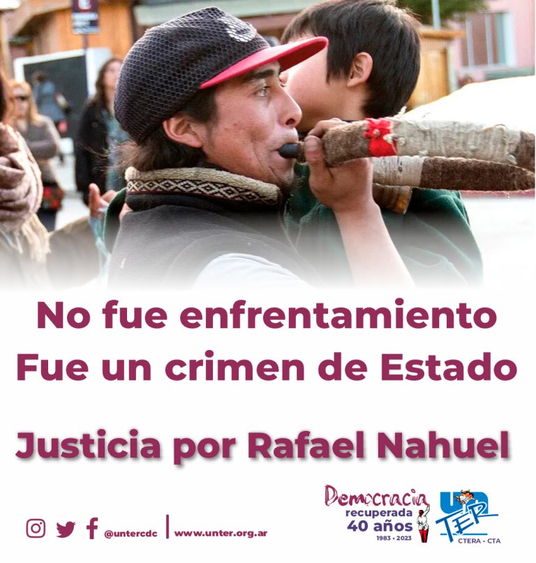 Lee más sobre el artículo No fue enfrentamiento. Fue un crimen de Estado. Justicia por Rafael Nahuel