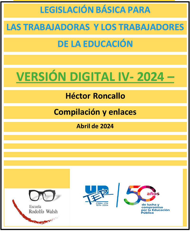 En este momento estás viendo Libro de Legislación Educativa – Versión digital IV, abril 2024