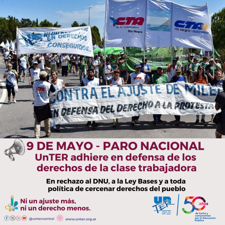 Lee más sobre el artículo 9 de mayo: Paro Nacional en defensa de los derechos de la clase trabajadora