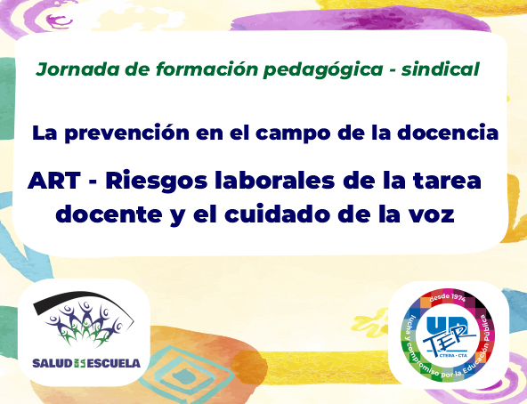 En este momento estás viendo Jornada de formación: La prevención en el campo de la docencia
