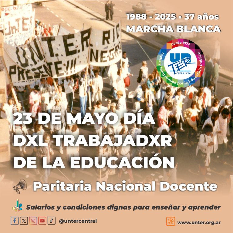 Lee más sobre el artículo 23 de mayo, 37 años de la Marcha Blanca